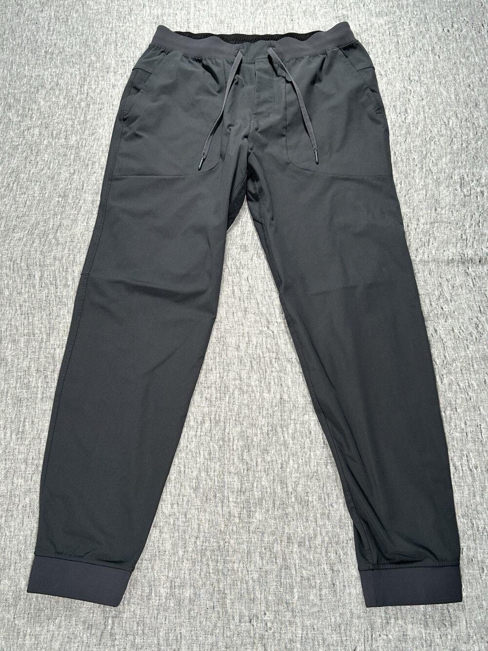 Lululemon ABC Jogger Pants Mens Extra Large Tall 32" Obsidian Grey Athleisure